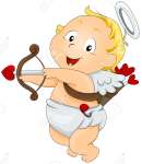 6810662-cupid-with-bow-and-arrow-stock-photo